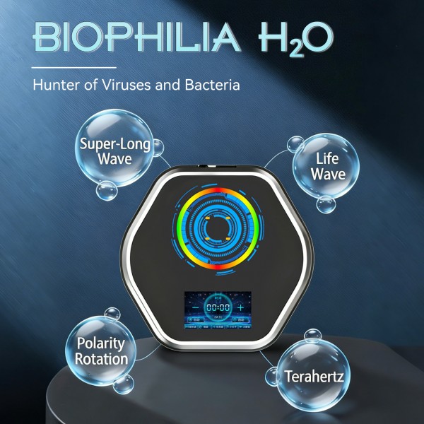 Biophilia H₂O-Hunter of Viruses and Bacteria