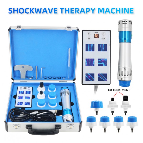 New Portable Shock Wave Physiotherapy Machine for Pain Relief ED Treatment Erectile Dysfunction